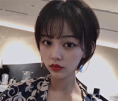 干净利落的短发