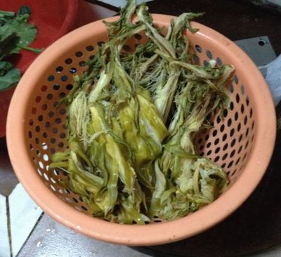 剑花干的制作方法