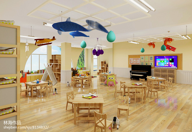 幼儿园室内布置图