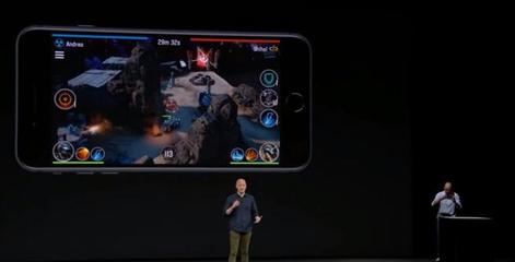苹果发布会演示的游戏