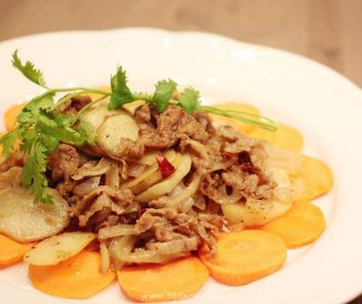 牛肉片胡萝卜丝的做法大全家常