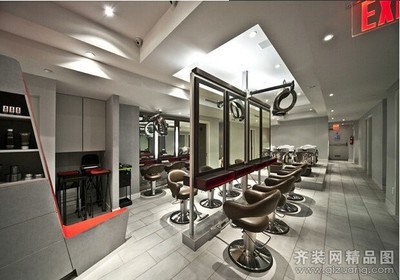 美容美发店装修效果图