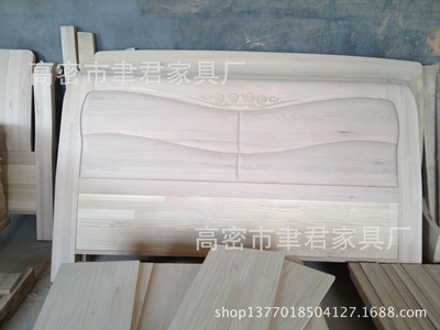 高密白茬实木家具