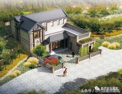 北方庭院设计效果图