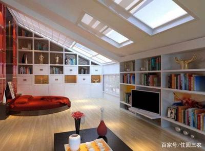 坡屋顶阁楼装修效果图