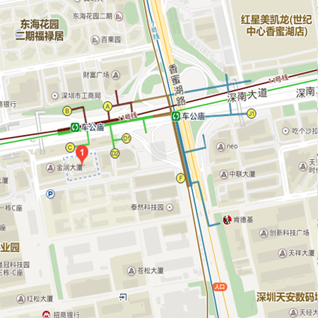 车公庙到罗湖地铁多久