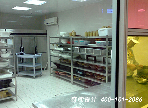 饭店餐厅厨房面积占比