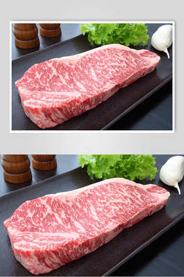 雪花猪肉图片