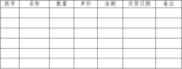 服装购销合同范本