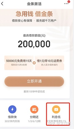 借款50000元