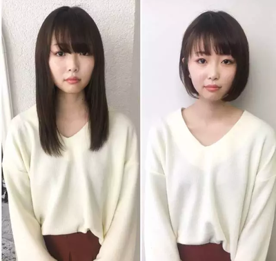 短发姑娘