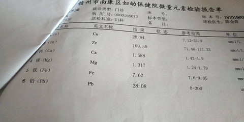 多少岁适合微量元素检测