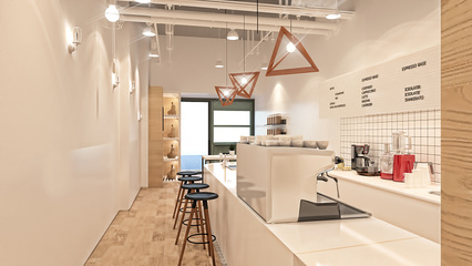 奶茶店小装修