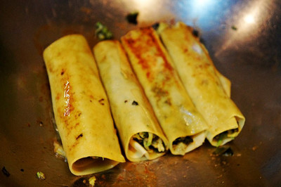 干豆腐卷煎的做法大全家常