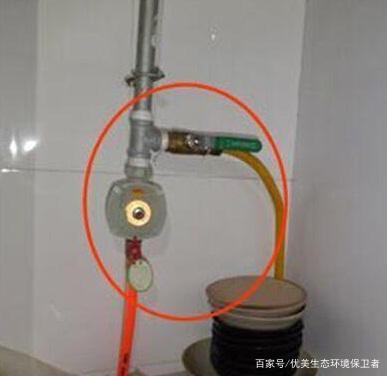 厨房天然气有两个阀门