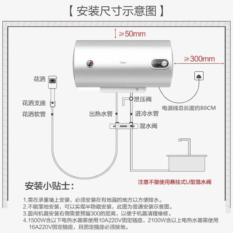 热水器长度