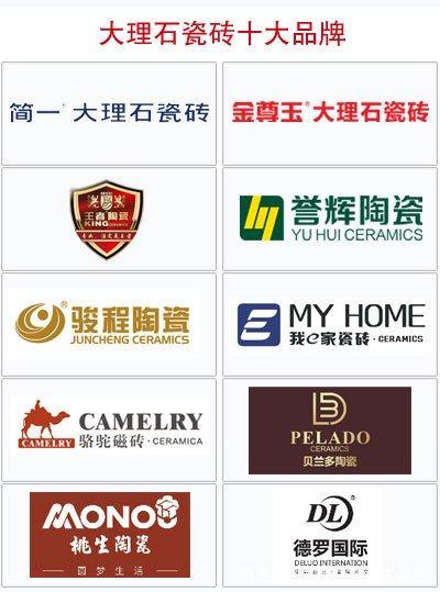 瓷砖的牌子