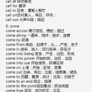 保持清醒短语英语