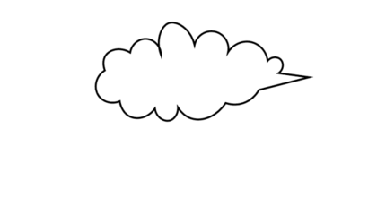 简笔画云朵简笔画图片大全简单又漂亮卡通彩虹云朵简笔画的画法云朵简