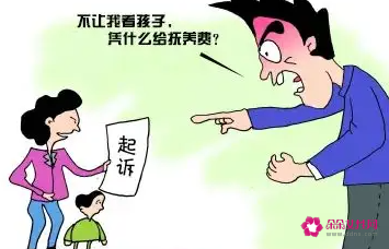 不给抚养费怎么起诉