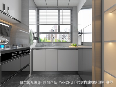 厨房备餐间布置