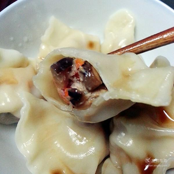 香菇鲜肉水饺的做法