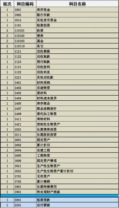 累计摊销的科目类别