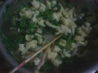 配菜花的制作方法