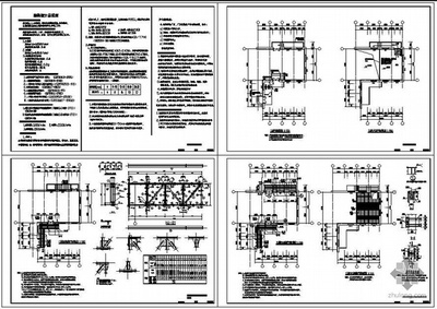 鋼結構施工圖設計說明內容（鋼結構施工圖設計總說明是鋼結構施工圖的前言） 鋼結構玻璃棧道設計 第2張