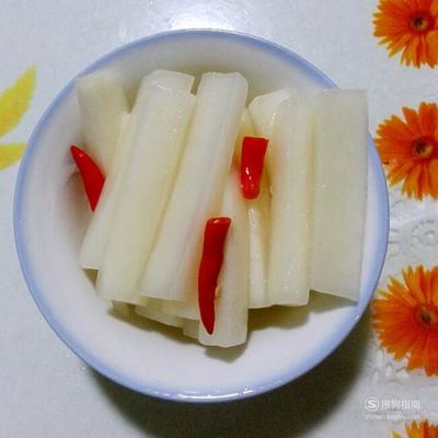 爽口 脆萝卜制作方法
