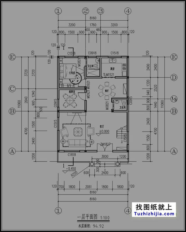 5米宽8米长房屋设计图