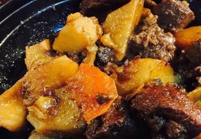 狗肉炖土豆的做法