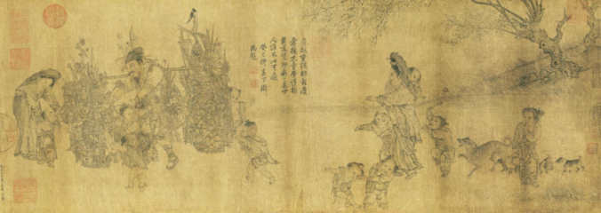 儿童梳小辫的各种发型
