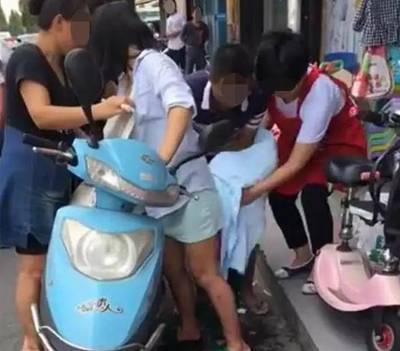 孕妇骑车