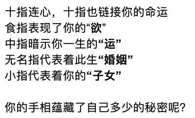 查手相看命运
