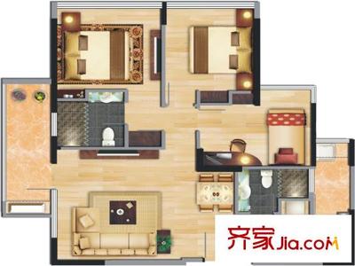 装修三房二厅