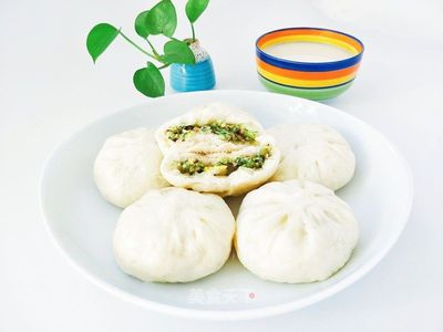 芹菜香菇豆干包子做法