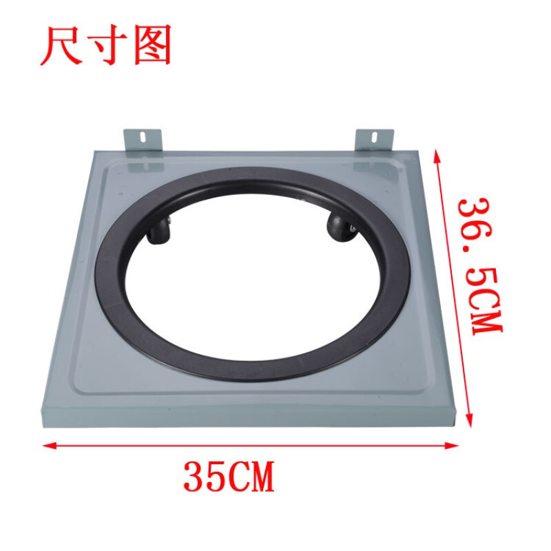 橱柜带煤气罐装万向轮