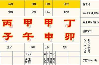 女命伤官格什么意思