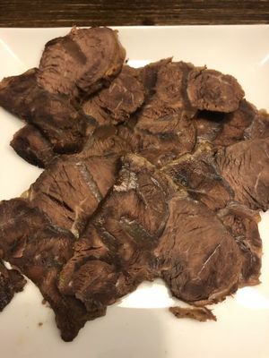 干切牛肉制作方法