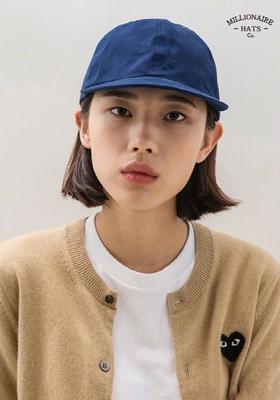 短发帽子搭配