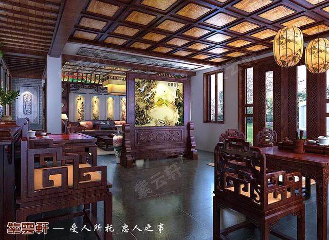 中国复古风装修效果图