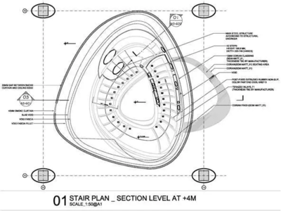 异形建筑图纸（异形建筑图纸设计图片50张，注册后即可免费查看） 结构工业装备设计 第4张