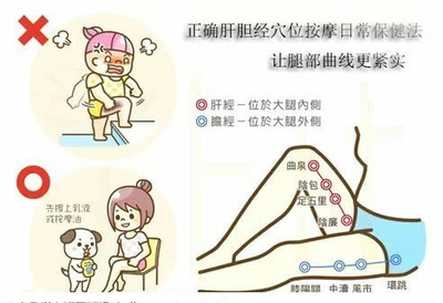 怎么按摩腿部减肥