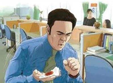 咳嗽的痰带血