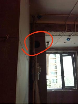 厨房燃气管道不给包