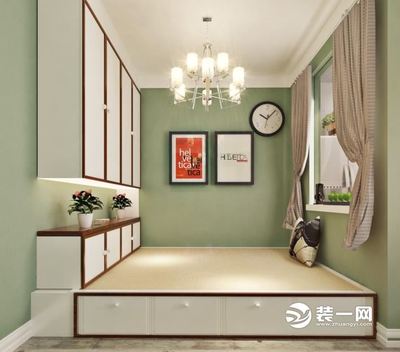榻榻米床头设计效果图
