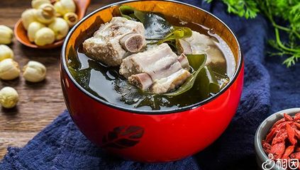 香菇海带鸡汤的做法