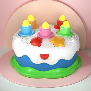 宝宝三岁生日蛋糕图片