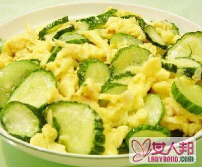 减肥食谱一周瘦10斤鸡蛋黄瓜